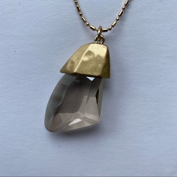 Chico’s long Brass Tone necklace - Picture 3 of 6